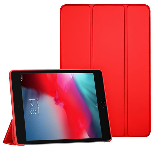 Trifold Smart Protective Case for Apple iPad Mini (1st / 2nd / 3rd / 4th / 5th Gen) - Red